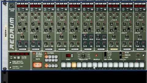 Eenvoudige HipHop Beat maken in Reason met Redrum