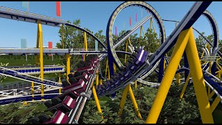 Donner Looping, a NoLimits 2 Schwarzkopf Coaster