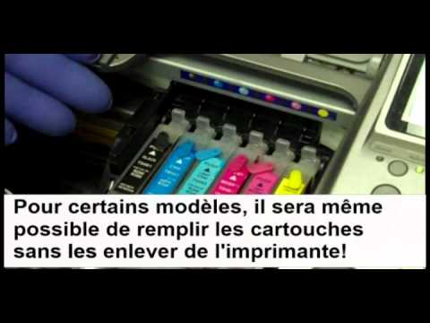 Cartouches Rechargeables Pour Imprimantes Epson Remplissage Et Installation Youtube