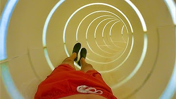 Space Bowl Water Slide at Nettebad Osnabrück