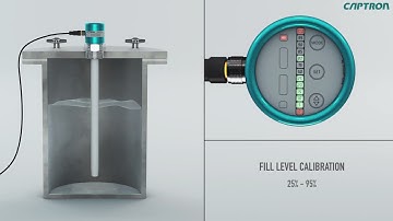 CAPTRON setup instruction level sensor VA 214