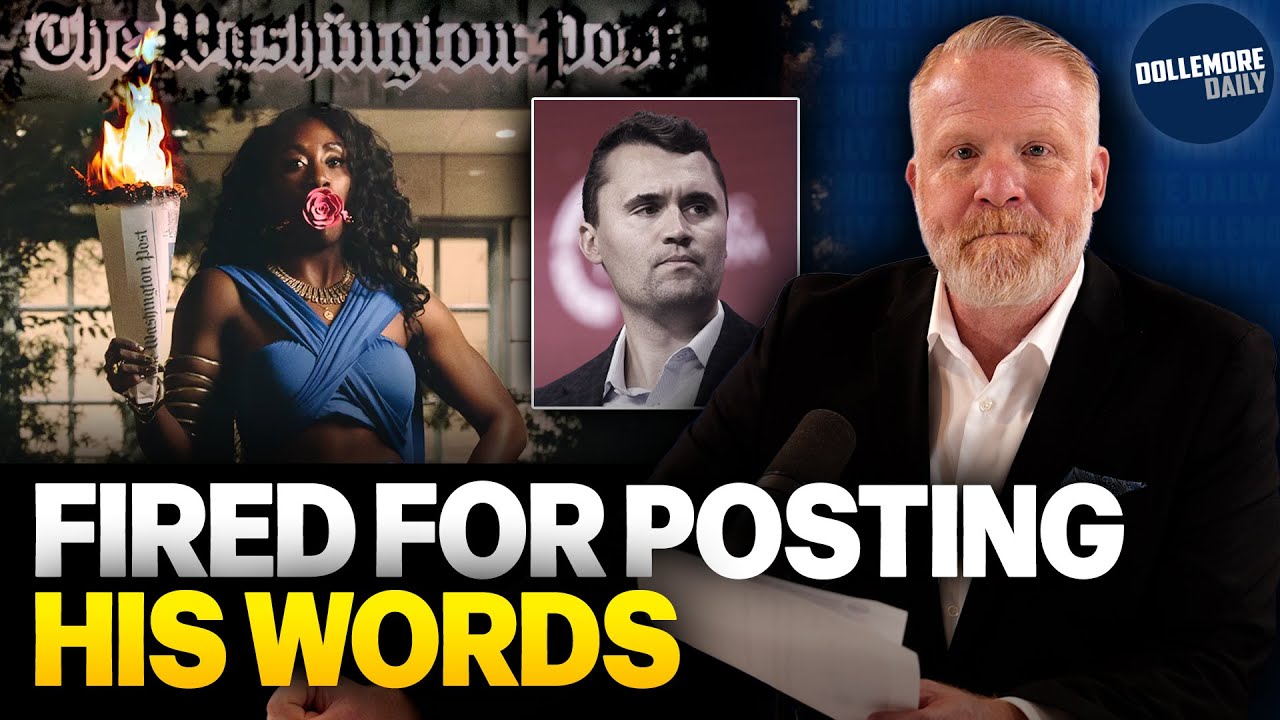 Washington Post JUST FIRED A BLACK OPINION WRITER Over Charlie Kirk!!!