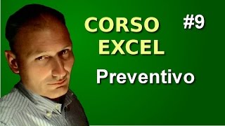 Corso di Excel - Lezione 9 - Preventivo