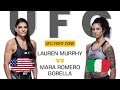 Lauren murphy vs mara romero borella ufc 266 free fight