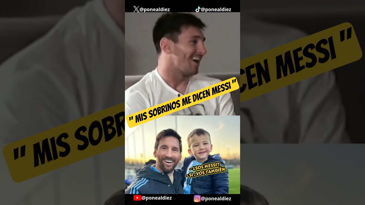 ►El peso de ser leyenda: Messi, la intimidad familiar y el anhelo de anonimato