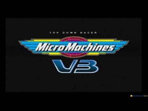 Micro Machines V3 gameplay (PC Game, 1997)