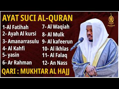 Alquran Dengan Suara Yang Sangat Indah | Alfatiha, Alkahfi,Yasin,Alwaqia, Arrahman,Almulk Almoeathat