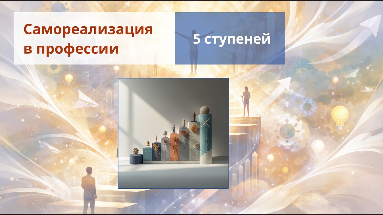 5 ступеней самореализации в профессии  (митап)