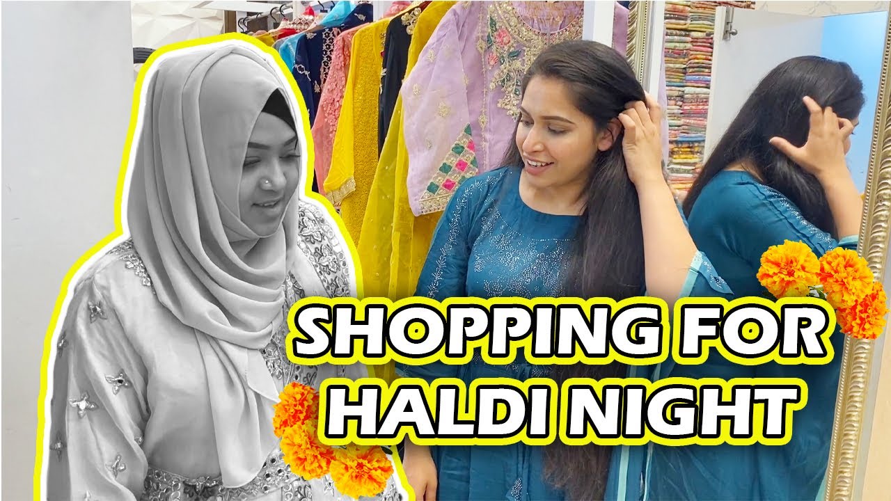 হলুদ সন্ধ্যার জন্য 