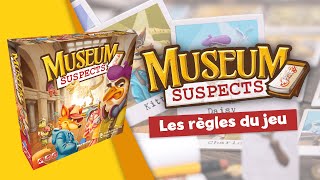 Museum Suspects - Les règles du jeu.