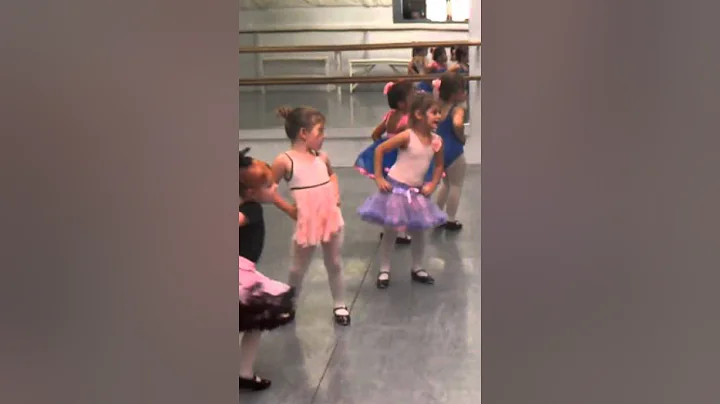 Shayla doing the hokey pokey