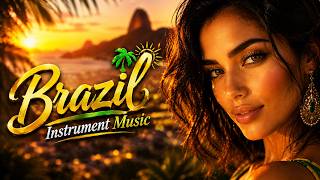 Relaxing Brazilian Lounge Music 🍹 Rio Sunset Samba Café