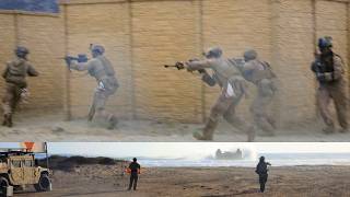Marines Conduct Amphibious Assault At Camp Pendleton