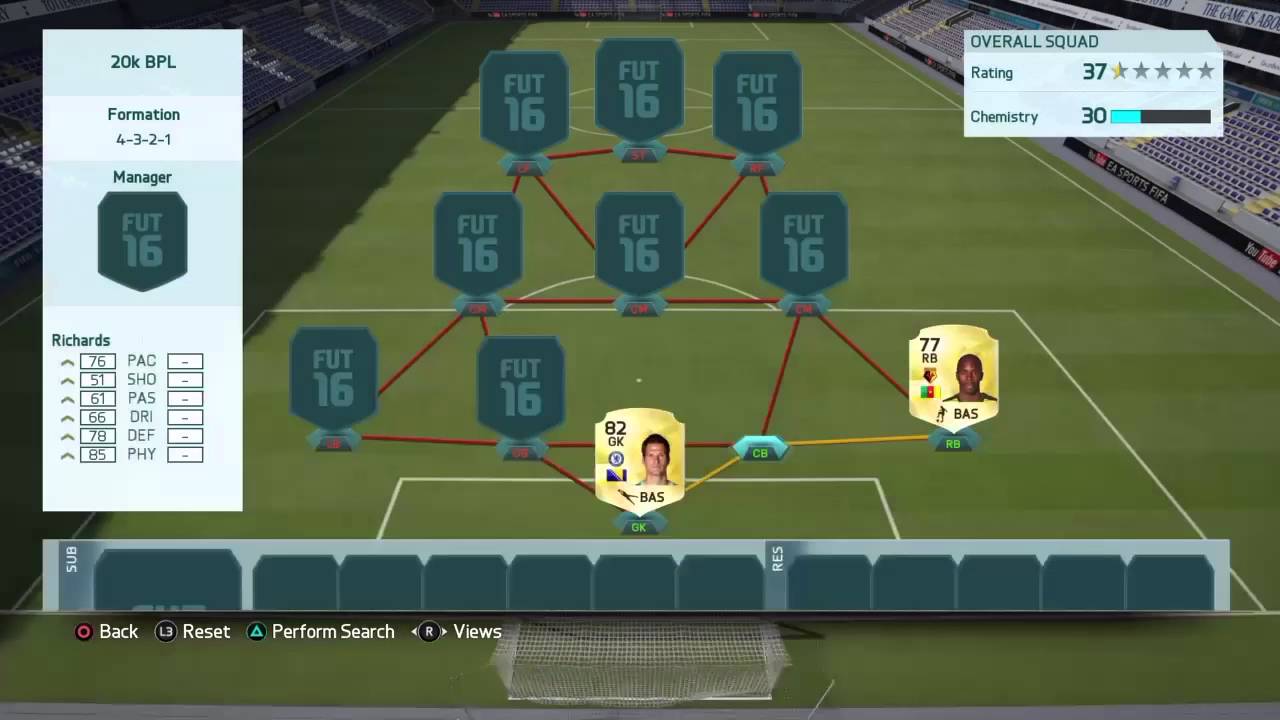 20k OP BPL Squad Builder I FIFA 16 ULTIMATE TEAM (PS4) (SEE DESCRIPTION)