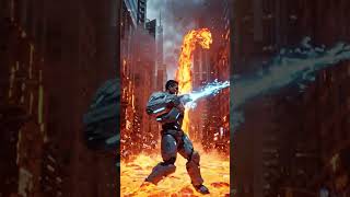 AI Super hero stop Larva #shortvideo #shorts