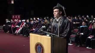 2014 Senior Celebration Student Speaker - Derek Monson