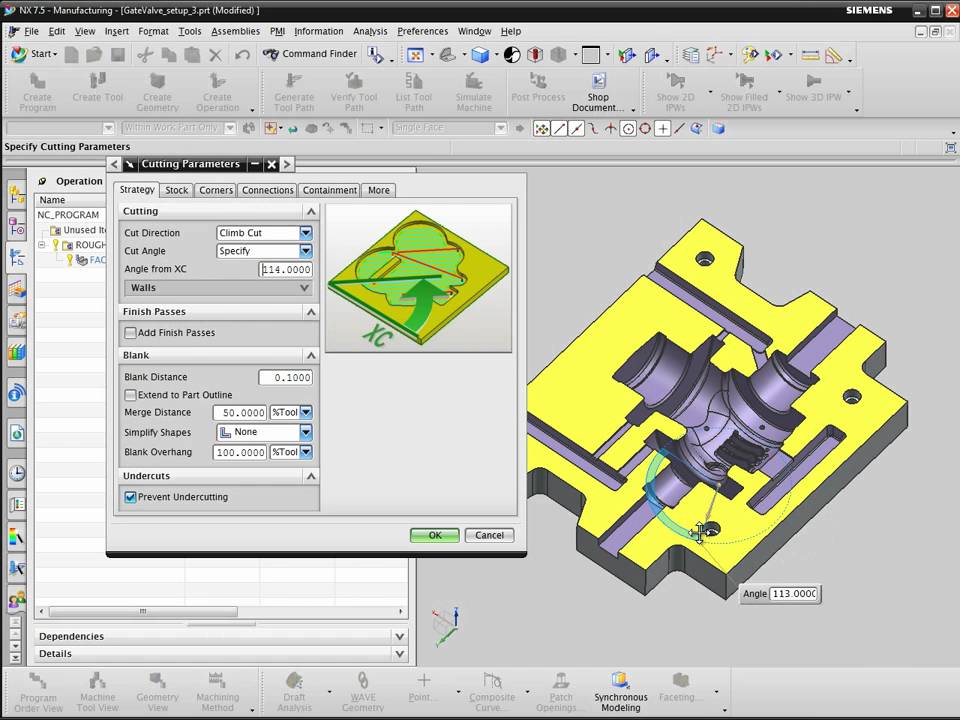 machining services Solid Edge Tips & Tricks: CAM Express Face Milling Without Boundaries