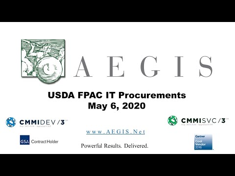 AEGIS   USDA FPAC