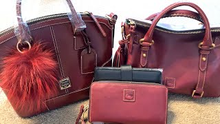👜💋👜💋 DOONEY AND BOURKE OXBLOOD AND BORDEAUX COMPARISON / MY CREATIONS 👜💋👜💋