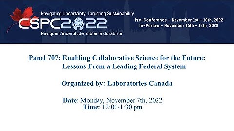 CSPC 2022 - Panel 707