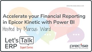 Accelerate your Financial Reporting in Epicor Kinetic with Power BI