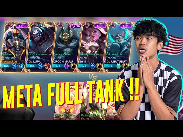 FULL TANK GAMEPLAY !! TAK SANGKA META NI PADU TERUK !! class=