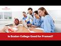 Is Boston College good for premed?