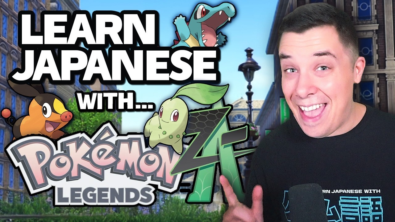 LEARN JAPANESE with Pokémon Legends: Z-A - (Game Gengo Plays)
