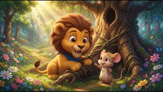 Leo the Little Lion and the Tiny Mouse 🦁🐭 | Kids Stories About Kindness & Friendship