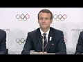 Paris 2024 Candidate City Press Conference