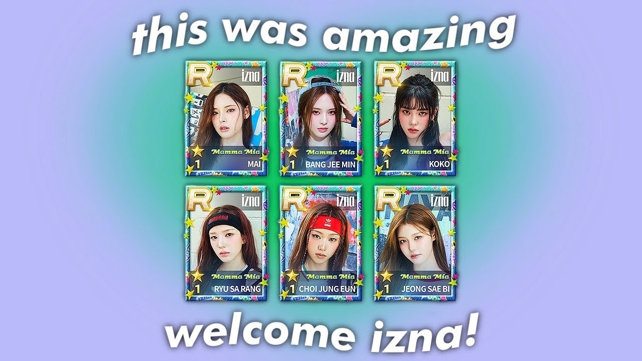 izna finally got updated on superstar wakeone!! mamma mia! - YouTube