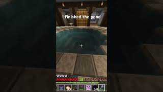 Day 5 of building my base #minecraft #viral #fypシ #shorts #minecraftbuilding