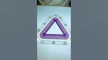 "Spirographic Triangle" #spirographshr #satisfying #spirograph #asmr #relaxing #usa