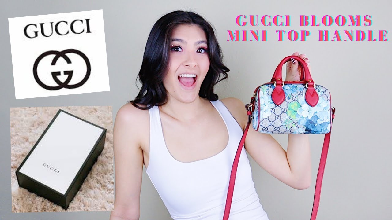 Gucci GG Blooms Small Boston Bag