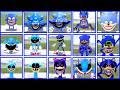 ALL FORMS SHIN SONIC VS SONIC GRAN MAJA VS SONIC EXE MASSIVE SHOWDOWN COMPARISON