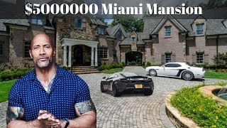 Dwayne Johnson The Rock's House Tour 2019 (Inside & Outside) | Car Collection
