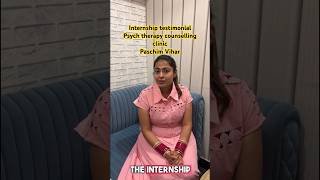 Our intern’s review 🫶🏻 #internship #education #review #psychology #ytshorts #paschimvihar #psy #yt