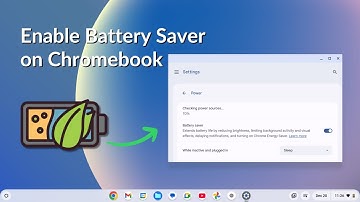 How to Enable Battery Saver Mode on a Chromebook