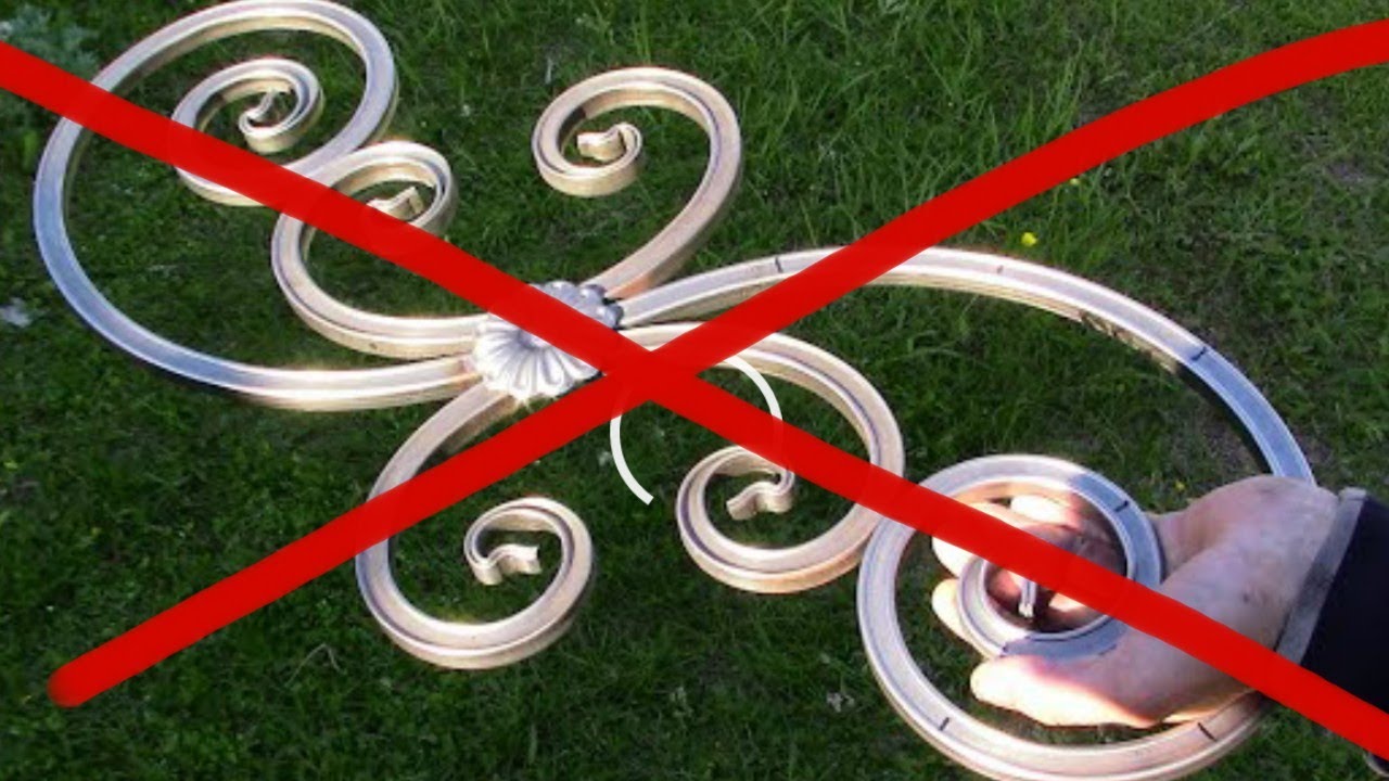 Профильная труба в деле!!! Холодная ковка своими руками! - YouTube