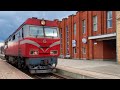 ТЭП70БС-004 С поездом Вильнюс - Клайпеда - Вильнюс