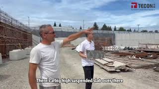 Customer Project Visit in Vancouver, Canada | TECON-Form Film Faced Plywood Application