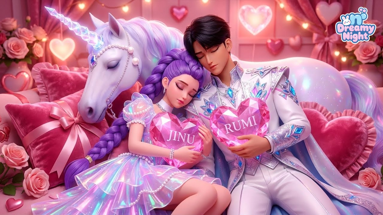 Глубокий сон за 3 минуты 🌙 | Нежная история любви Руми и Джину для спокойных ночей