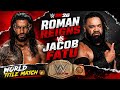 WWE 2K26 – Roman Reigns vs Jacob Fatu 🔥 World Heavyweight Championship Match! #wwe