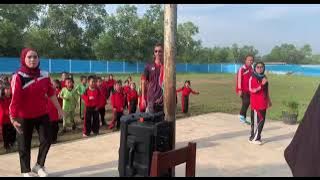 Senam Sehat Guru dan Siswa Siswi SDN 217 Palembang Sabtu 17 September 2022