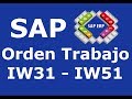 SAP CREAR AVISO Y ORDEN DE TRABAJO (IW51-IW31) LECCIÓN # PM01