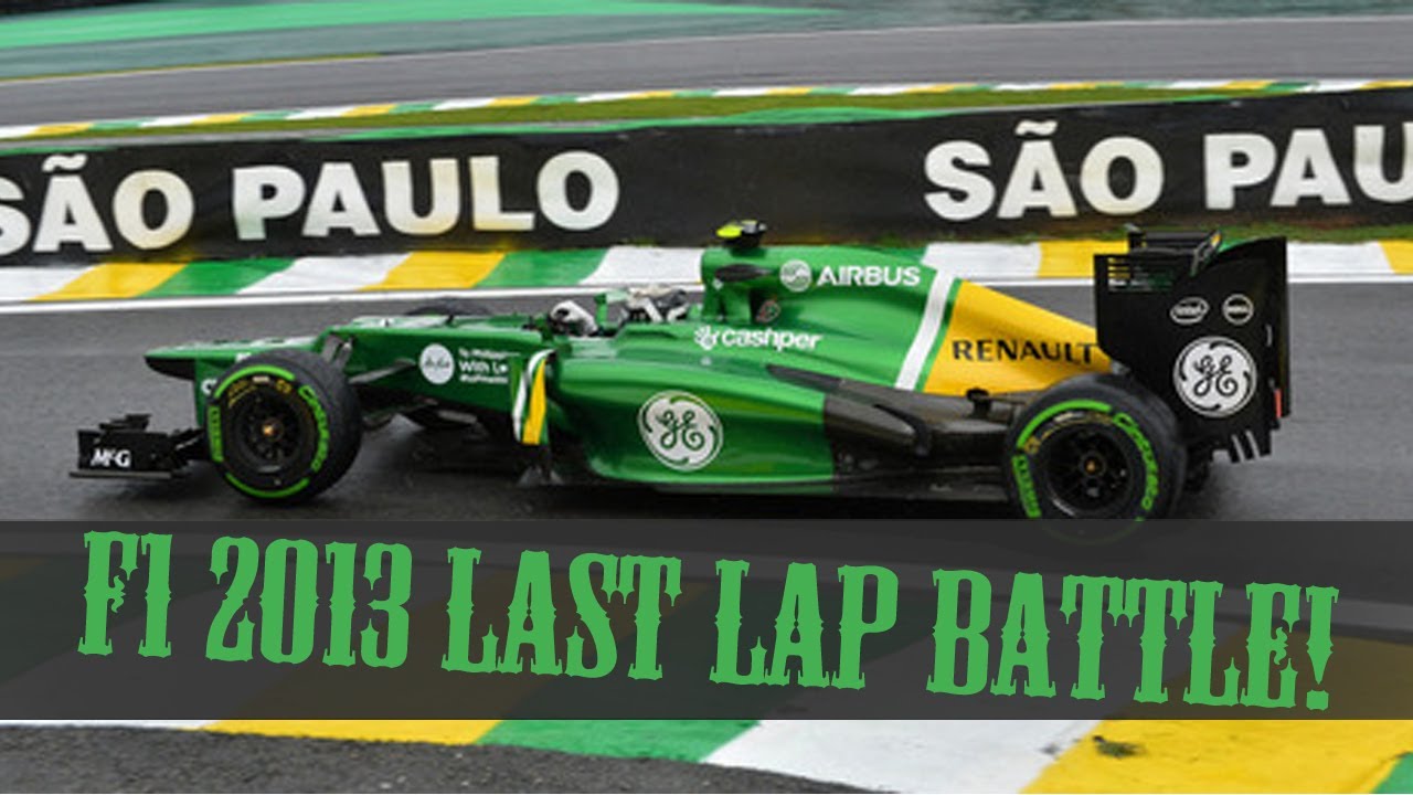 F1 2013 Online: Last Lap Intence Battle (F1 2013 Overtake)
