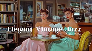 Elegant Vintage Jazz | Soft 1940s Café Music for Focus & Creativity screenshot 4