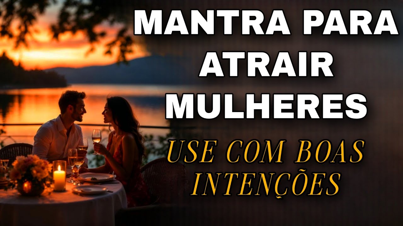 Mantra poderoso para Atrair mulheres - Ouça com Boas intenções ☝️