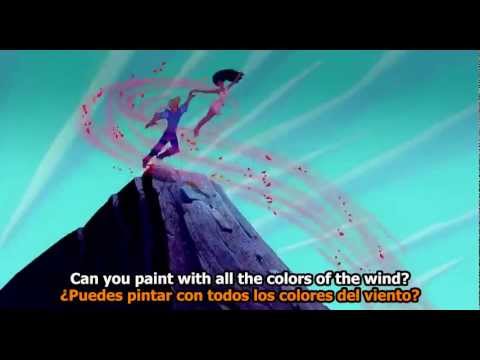  Pocahontas - Colors of the Wind (Subtitles English-Spanish)