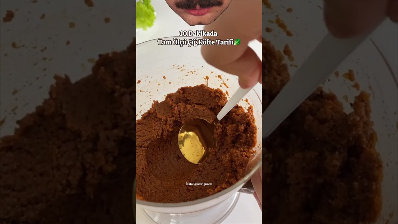 🌶️ AVUÇ AVUÇ GİDER 💯 PRATİK ÇİĞKÖFTE! 🤤🍋 #shorts #pratiktarifler #yemektarifleri